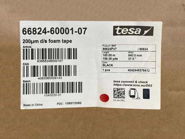 tesa66824泡棉雙面膠帶